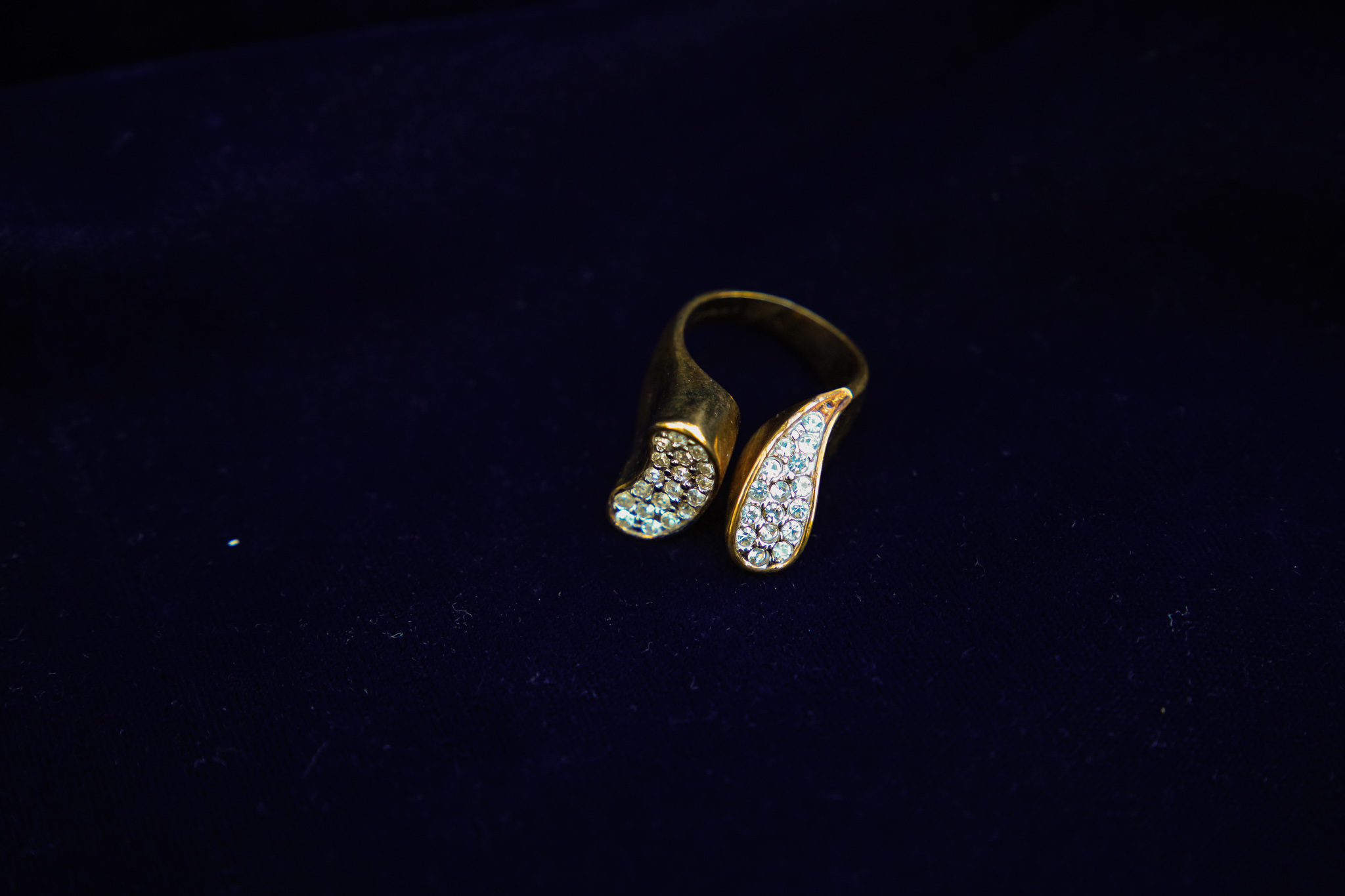 Gold Ring – White Stones Donation $3,333.00